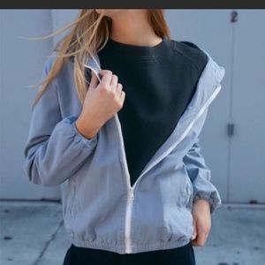 J Galt Brandy Melville Hooded Zip Up Jacket (OS)
